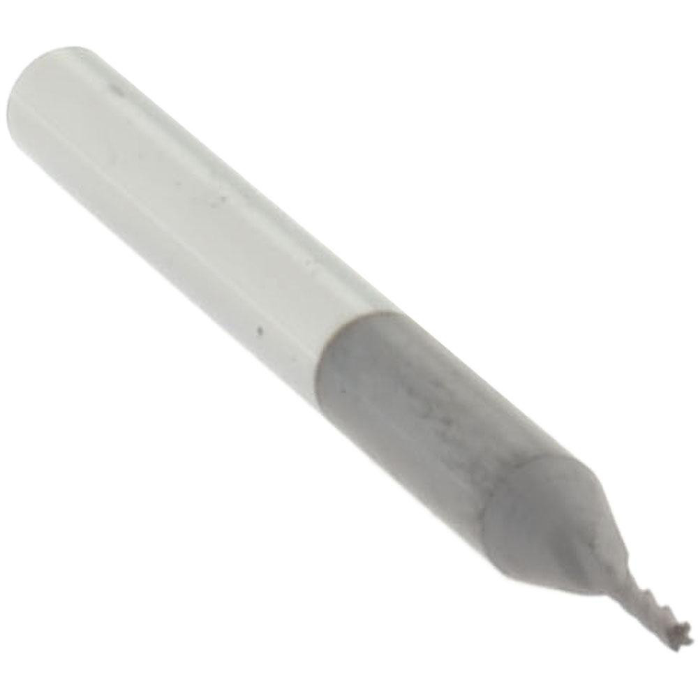 Helical Solutions Chamfer Mill: 1/4" Dia, 1/4" Shank Dia, 100 deg, 5 Flute, Solid Carbide, Single End - 88464