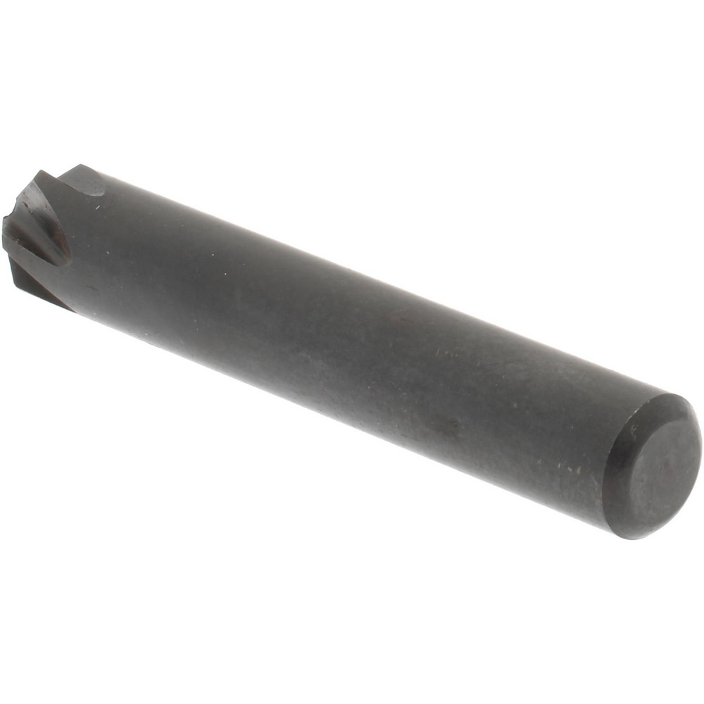 Keo Countersink: 1/4" Head Dia, 90.00 deg Included Angle, 6 Flute, High-Speed Steel, Right Hand Cut - 919-000-375
