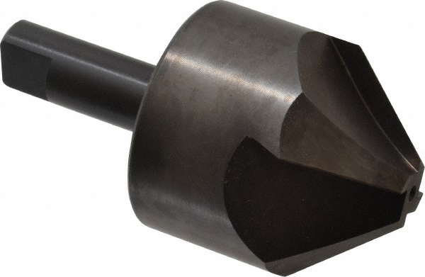 Hertel Countersink: 2-1/2" Head Dia, 82.00 deg Included Angle, 4 Flute, High-Speed Steel, Right Hand Cut - GX89330047
