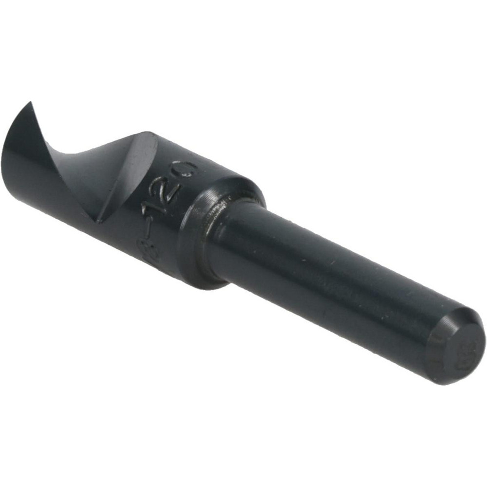 M.A. Ford® Countersink: 3/8" Head Dia, 120.00 deg Included Angle, 1 Flute, High-Speed Steel, Right Hand Cut - 61037506