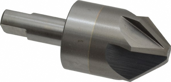 M.A. Ford® Countersink: 1-1/4" Head Dia, 82.00 deg Included Angle, 6 Flute, Solid Carbide, Right Hand Cut - 78125002