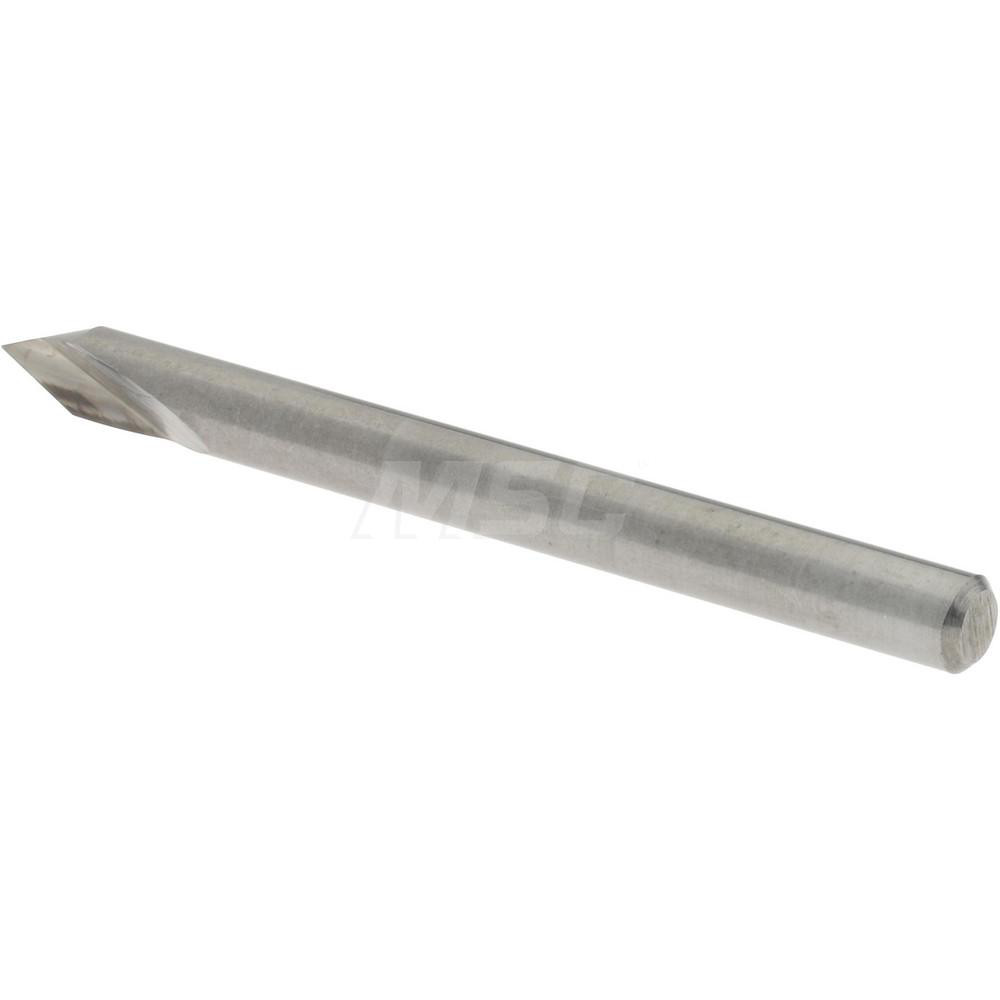 M.A. Ford® Countersink: 1/8" Head Dia, 45.00 deg Included Angle, 1 Flute, Solid Carbide, Right Hand Cut - 60012507