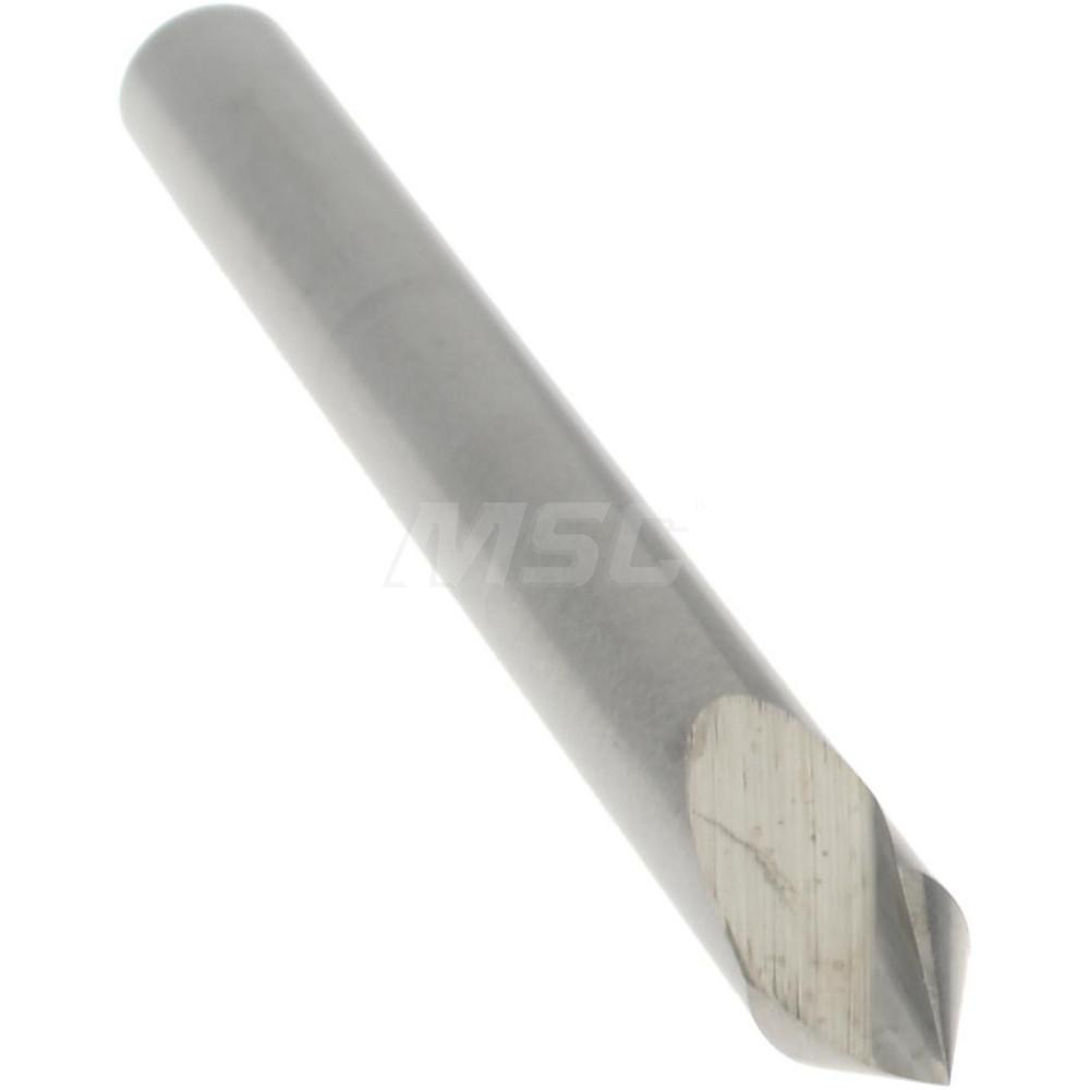 M.A. Ford® Countersink: 1/8" Head Dia, 45.00 deg Included Angle, 1 Flute, Solid Carbide, Right Hand Cut - 60012507