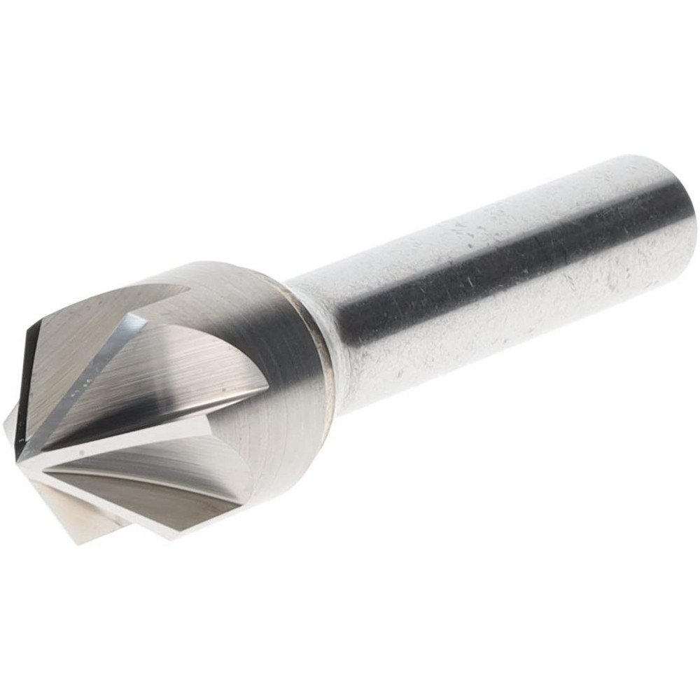 Titan USA Countersink: 5/8" Head Dia, 82.00 deg Included Angle, 6 Flute, Solid Carbide, Right Hand Cut - CS36740