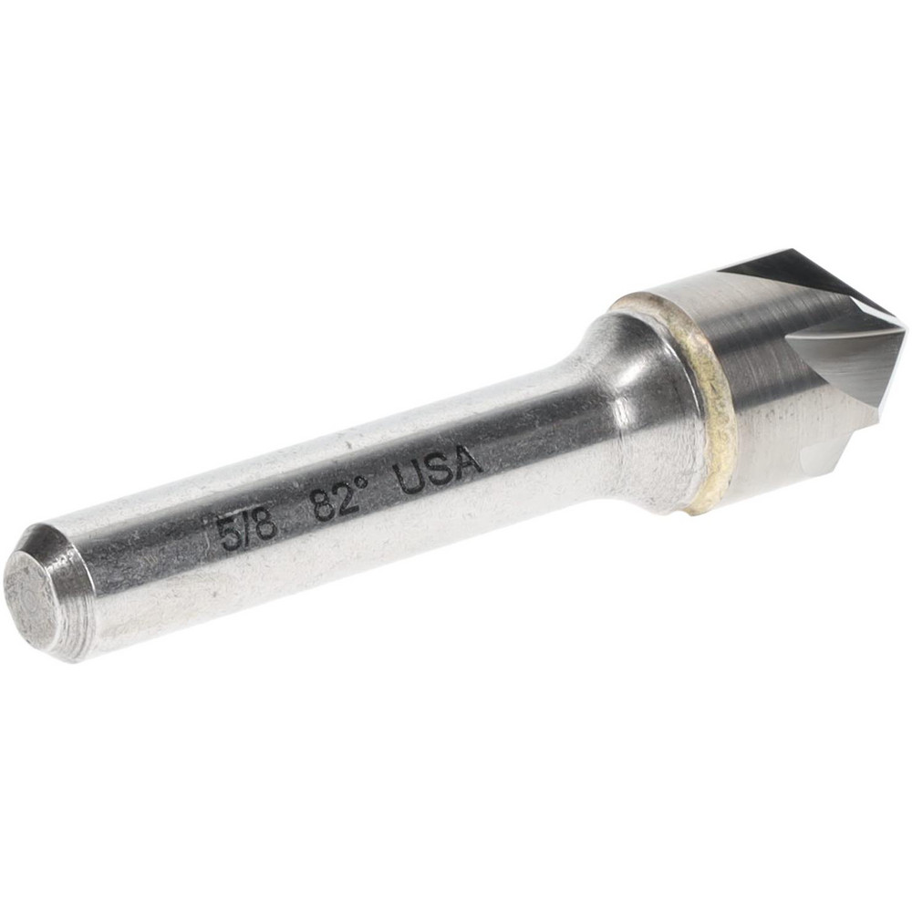 Titan USA Countersink: 5/8" Head Dia, 82.00 deg Included Angle, 6 Flute, Solid Carbide, Right Hand Cut - CS36740