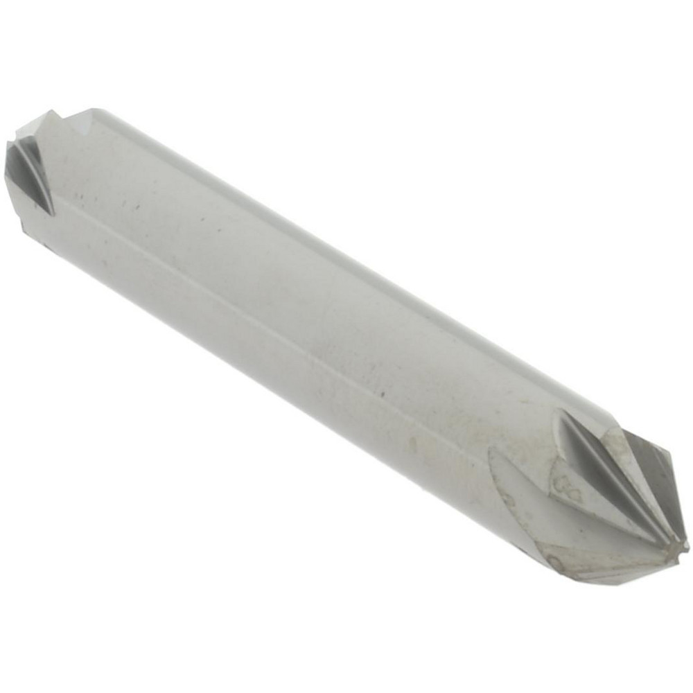 Hertel Countersink: 5/16" Head Dia, 60.00 deg Included Angle, 6 Flute, Solid Carbide, Right Hand Cut - 336-204050