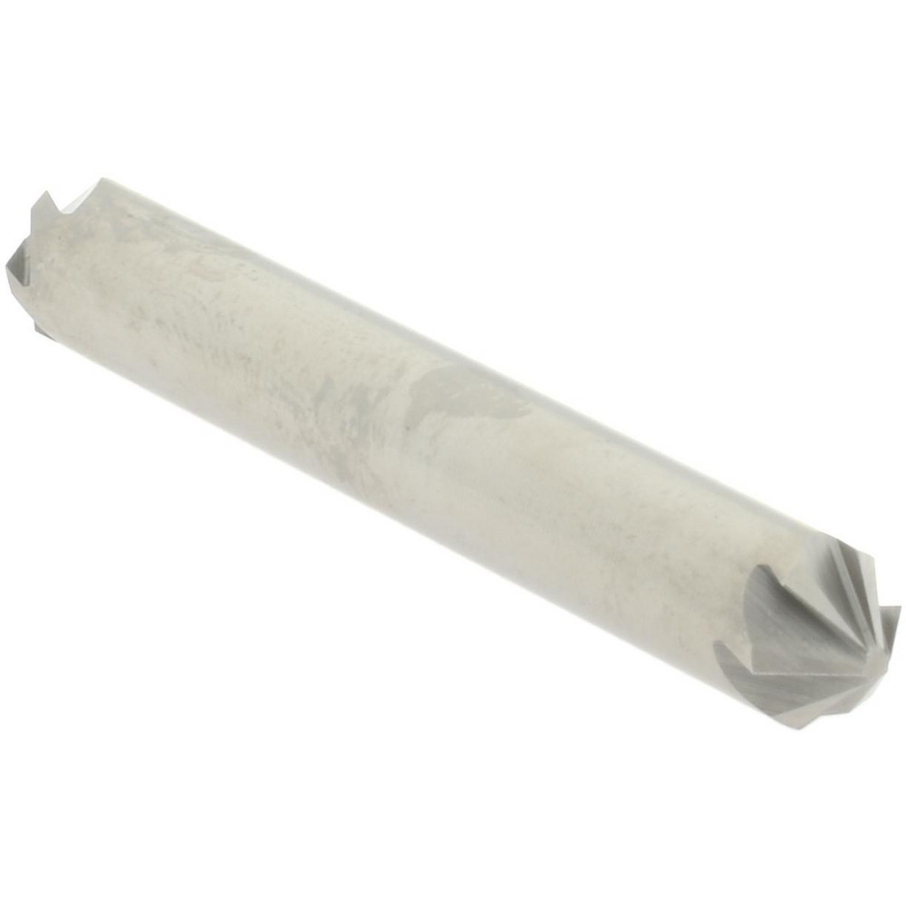 Hertel Countersink: 5/16" Head Dia, 60.00 deg Included Angle, 6 Flute, Solid Carbide, Right Hand Cut - 336-204050