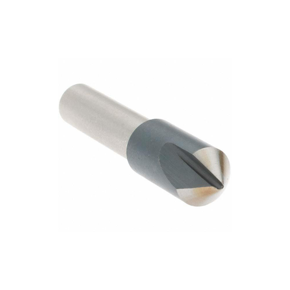 Value Collection Countersink: 5/16" Head Dia, 82.00 deg Included Angle, 1 Flute, High-Speed Steel, Right Hand Cut - 28602