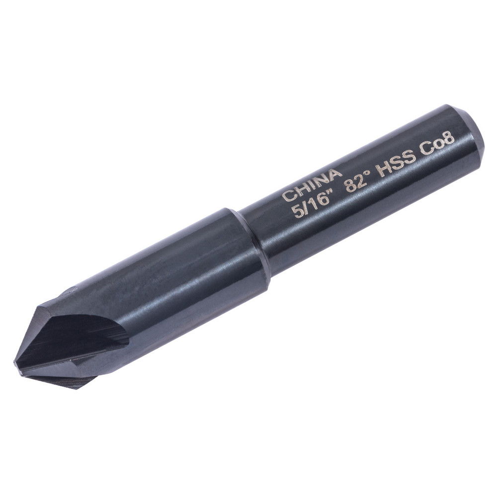 Hertel Countersink: 1" Head Dia, 90.00 deg Included Angle, 4 Flute, High-Speed Steel, Right Hand Cut - GX89330724
