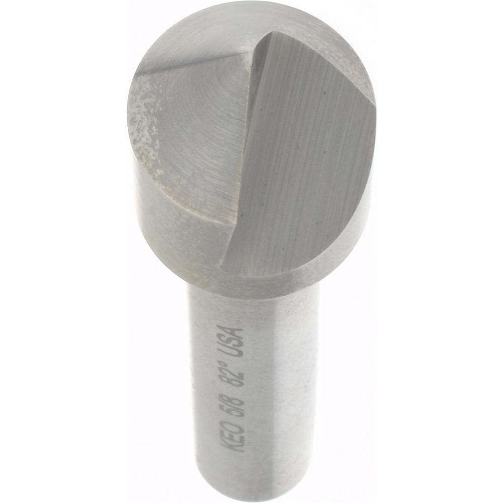 Keo Countersink: 5/8" Head Dia, 82.00 deg Included Angle, 1 Flute, Solid Carbide, Right Hand Cut - 919-000-939