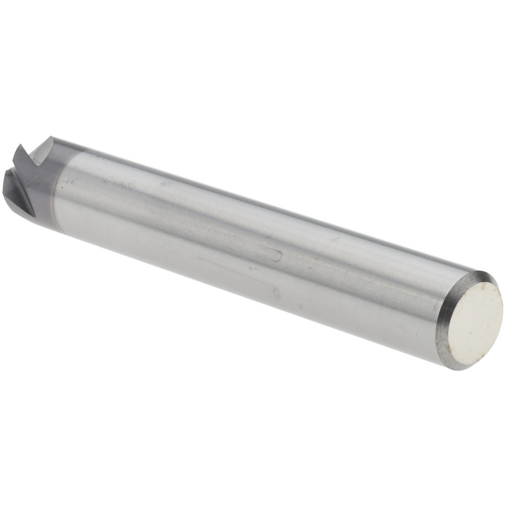 Harvey Tool Chamfer Mill: 3/8" Dia, 3/8" Shank Dia, 90 deg, 5 Flute, Solid Carbide, Single End - 908424-C3