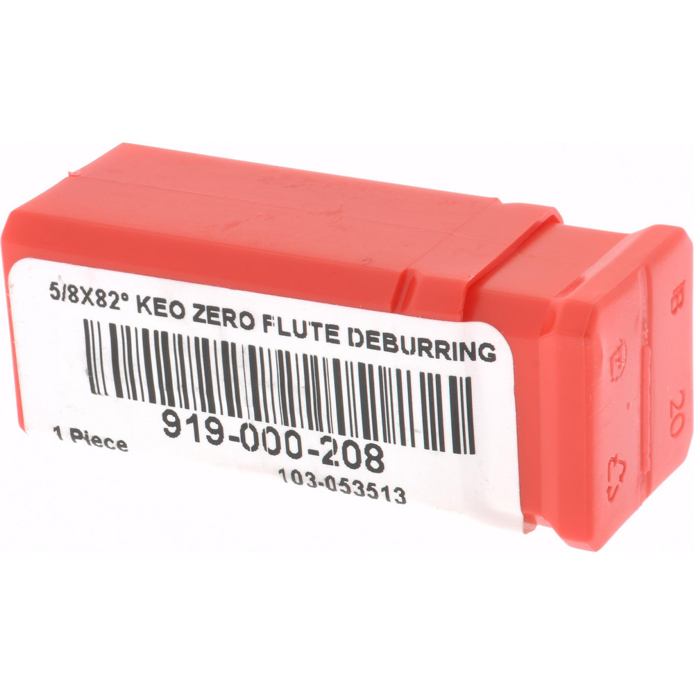 Keo Countersink: 5/8" Head Dia, 82.00 deg Included Angle, 0 Flute, Cobalt Steel, Right Hand Cut - 919-000-208