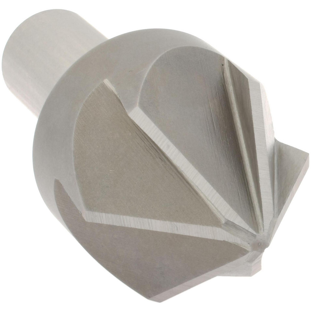 Value Collection Countersink: 2" Head Dia, 82.00 deg Included Angle, 6 Flute, Cobalt Steel, Right Hand Cut - SC2182200