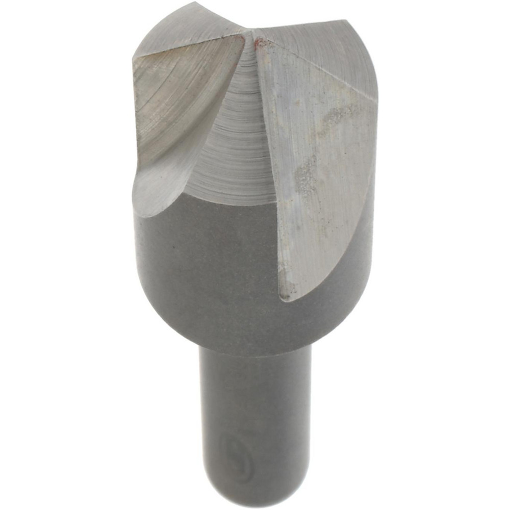 Keo Countersink: 1/2" Head Dia, 90.00 deg Included Angle, 3 Flute, High-Speed Steel, Right Hand Cut - 917-000-023