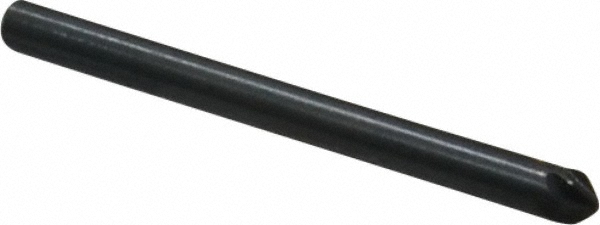 M.A. Ford® Countersink: 1/8" Head Dia, 82.00 deg Included Angle, 6 Flute, High-Speed Steel, Right Hand Cut - 79012502