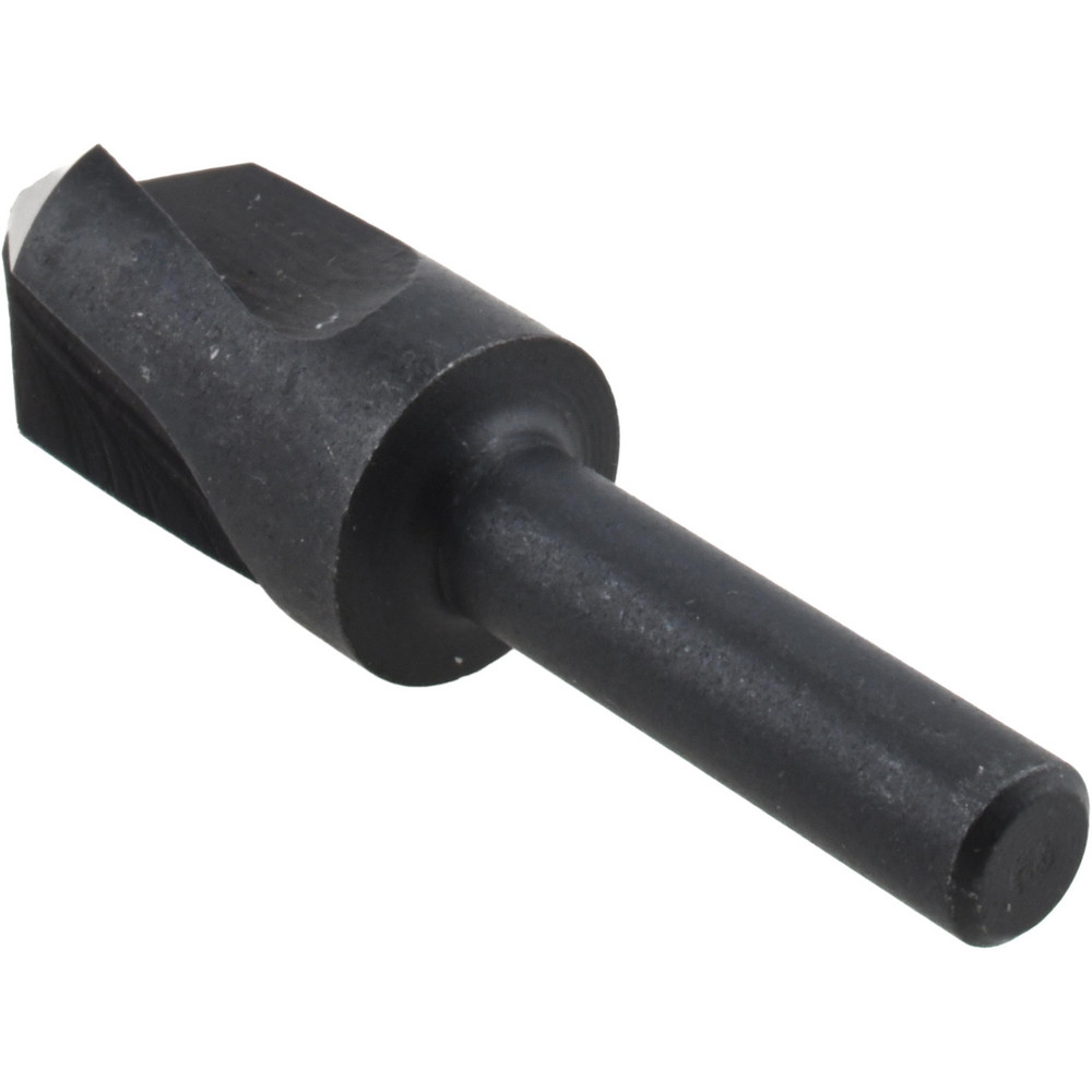 Cleveland Countersink: 1/2" Head Dia, 82.00 deg Included Angle, 3 Flute, High-Speed Steel, Right Hand Cut - C46163