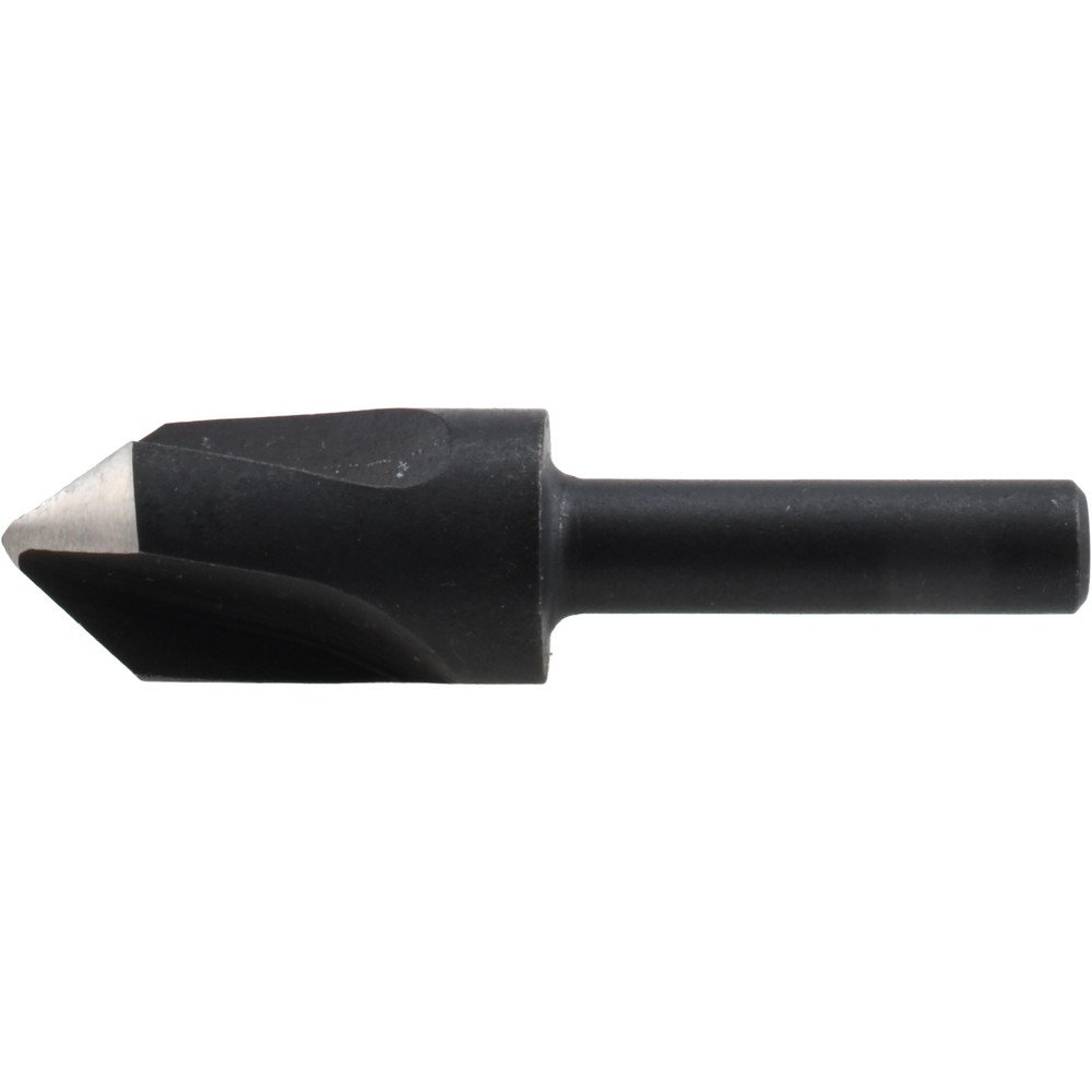Cleveland Countersink: 1/2" Head Dia, 82.00 deg Included Angle, 3 Flute, High-Speed Steel, Right Hand Cut - C46163