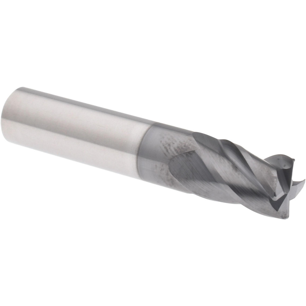 Harvey Tool Chamfer Mill: 3/16" Dia, 3/16" Shank Dia, 70 deg, 2 Flute, Solid Carbide, Single End - 72435