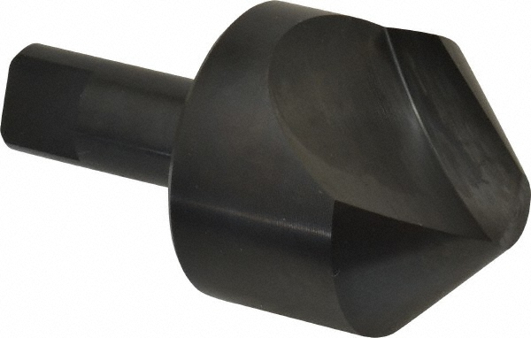 M.A. Ford® Countersink: 2" Head Dia, 90.00 deg Included Angle, 1 Flute, High-Speed Steel, Right Hand Cut - 61200003