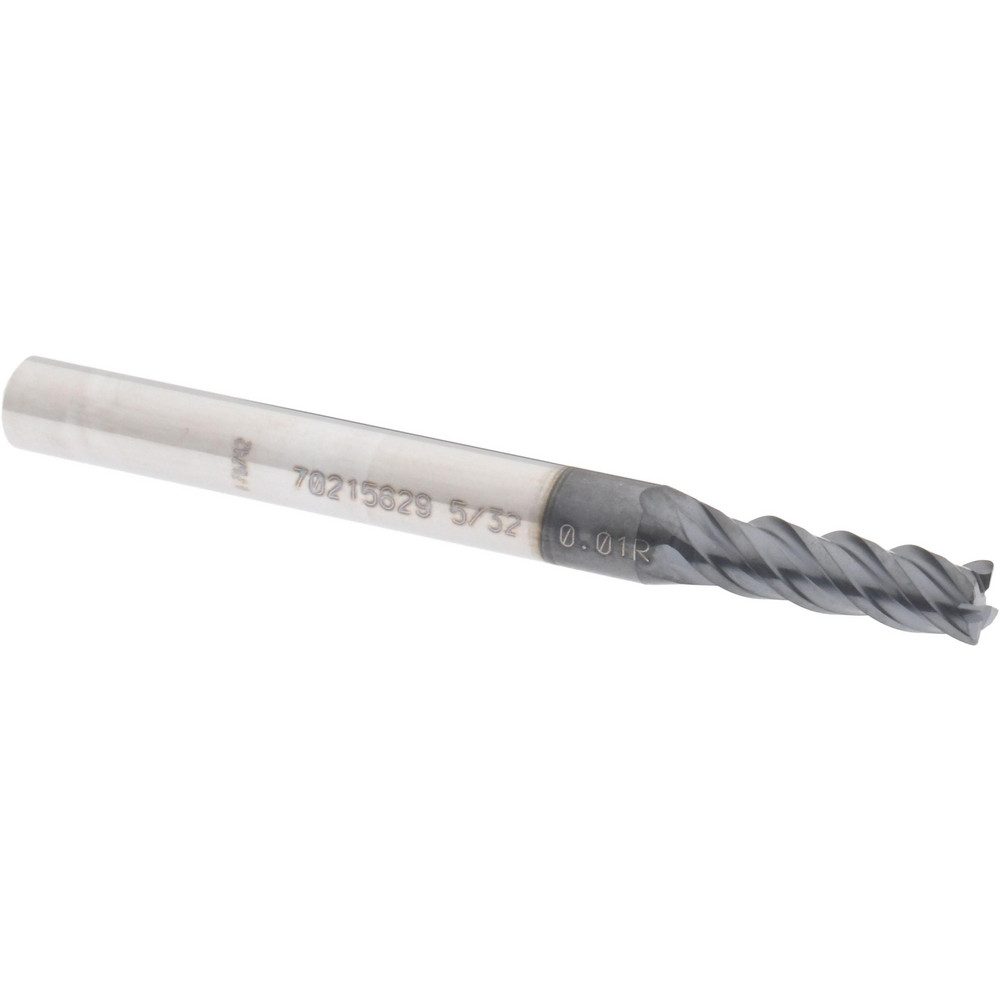 Harvey Tool Chamfer Mill: 3/32" Dia, 1/8" Shank Dia, 90 deg, 2 Flute, Solid Carbide, Single End - 52145-C3
