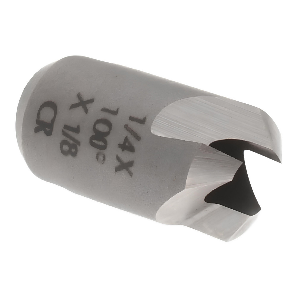 Made in USA 1/4" Cutter Head Dia, 1/8" Pilot Hole Dia, High Speed Steel Reverse Countersink - 180-1K