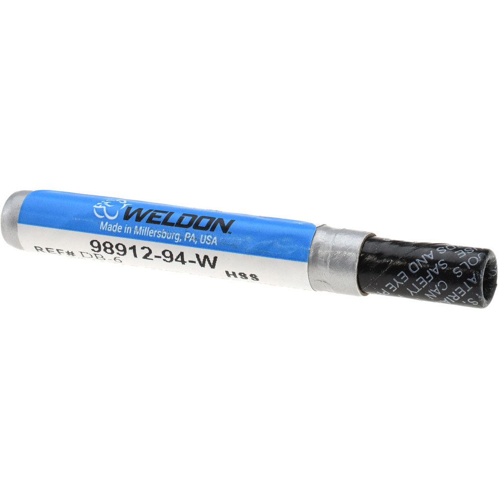 Weldon Countersink: 11/64" Head Dia, 90.00 deg Included Angle, 0 Flute, High-Speed Steel, Right Hand Cut - 98912-94-W