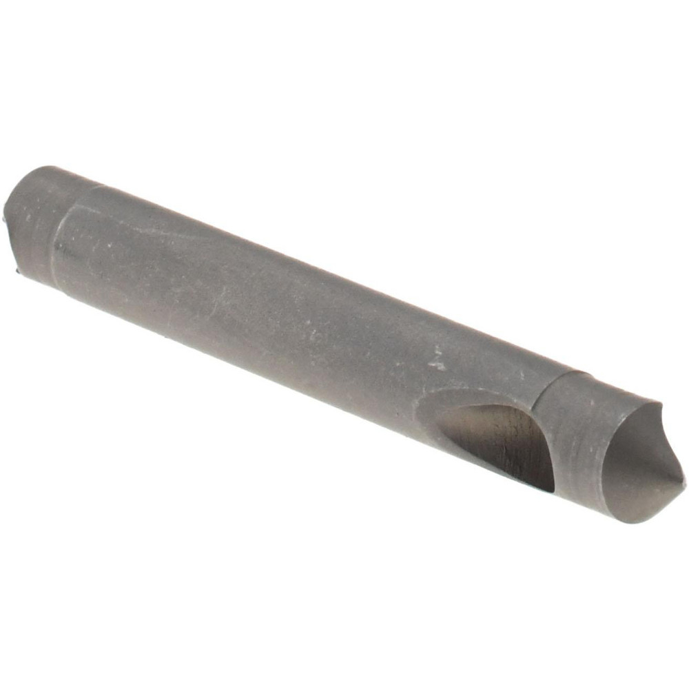 Weldon Countersink: 11/64" Head Dia, 90.00 deg Included Angle, 0 Flute, High-Speed Steel, Right Hand Cut - 98912-94-W