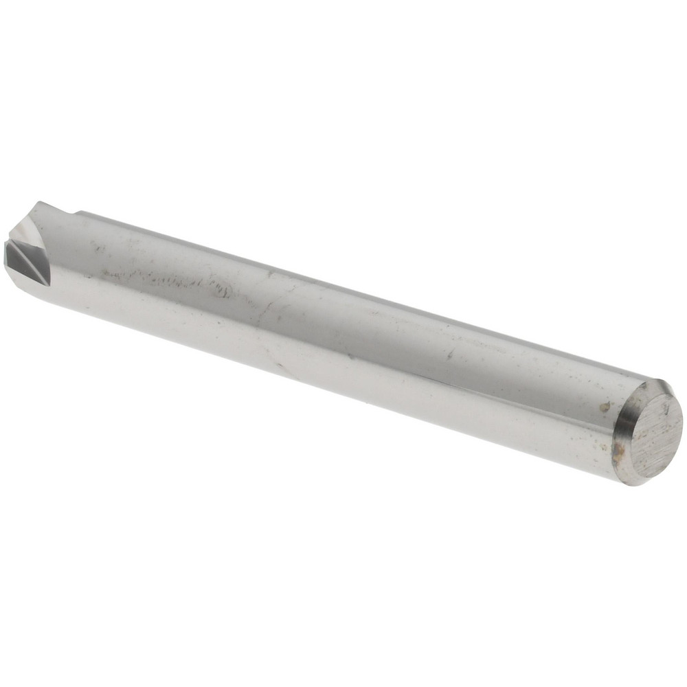 Hertel Countersink: 1/4" Head Dia, 90.00 deg Included Angle, 4 Flute, Solid Carbide, Right Hand Cut - 334-003070