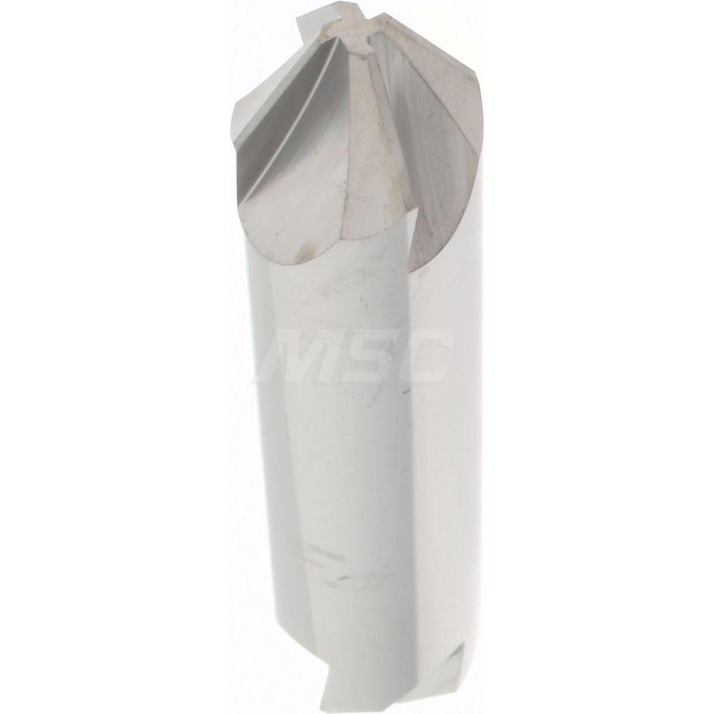 Hertel Countersink: 1/2" Head Dia, 60.00 deg Included Angle, 4 Flute, Solid Carbide, Right Hand Cut - 334-206050