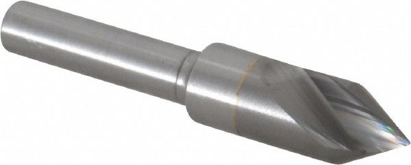 M.A. Ford® Countersink: 3/8" Head Dia, 60.00 deg Included Angle, 1 Flute, Solid Carbide, Right Hand Cut - 60037501