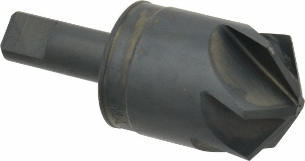 Hertel Countersink: 1/2" Head Dia, 120.00 deg Included Angle, 6 Flute, High-Speed Steel, Right Hand Cut - GX89331409