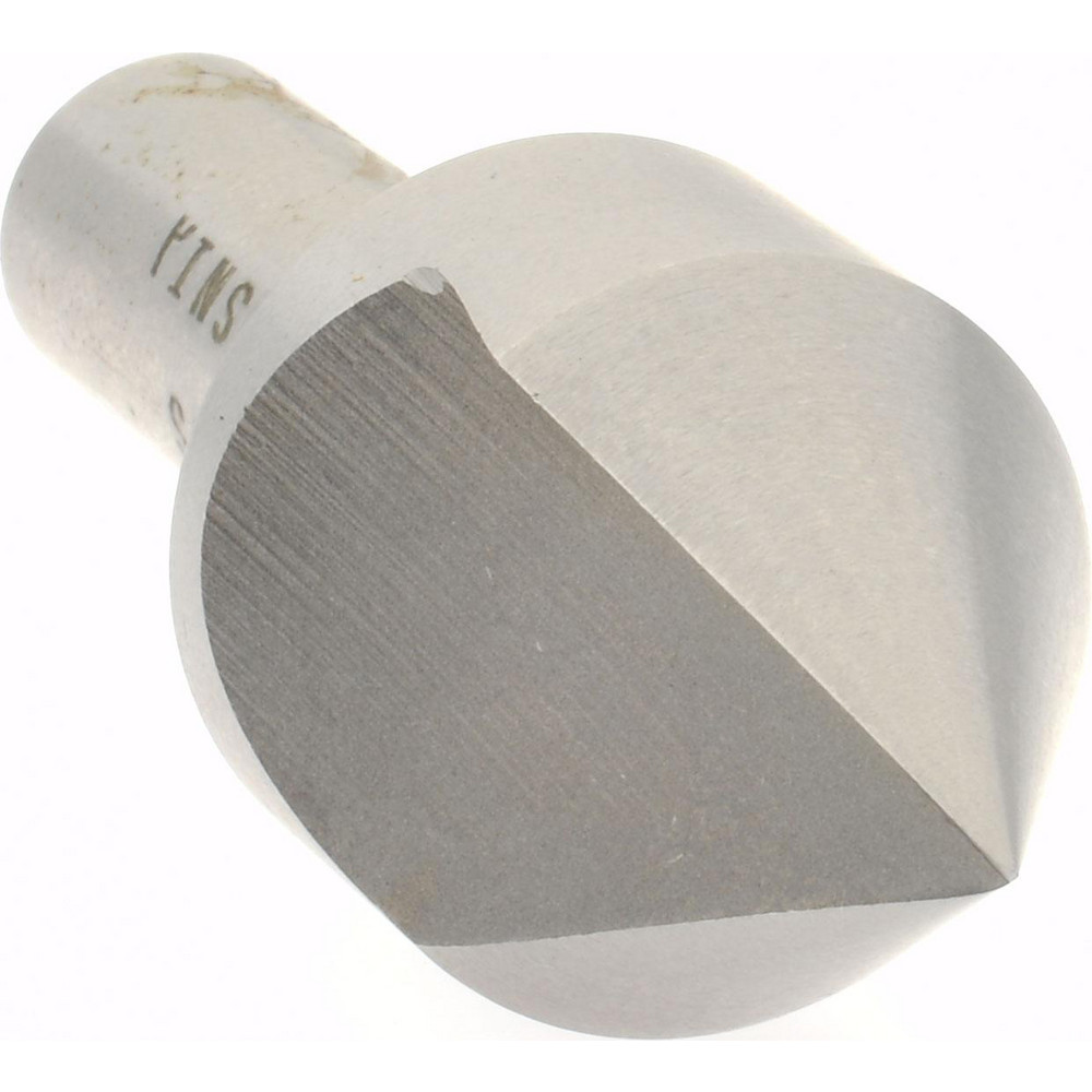 Value Collection Countersink: 1" Head Dia, 60.00 deg Included Angle, 1 Flute, High-Speed Steel, Right Hand Cut - SC1060100