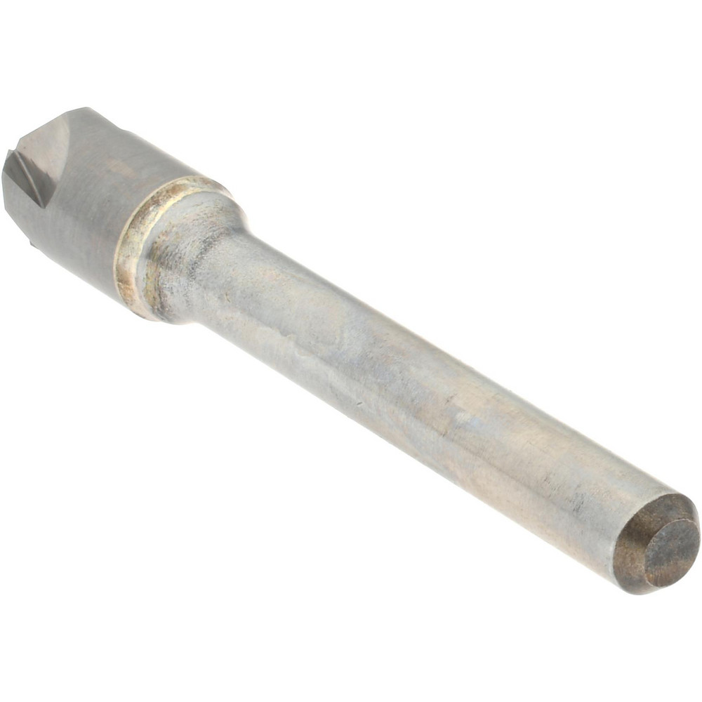 Hertel Countersink: 3/8" Head Dia, 82.00 deg Included Angle, 4 Flute, Solid Carbide, Right Hand Cut - 334-005060