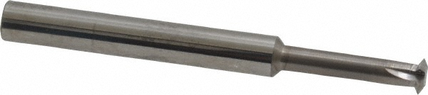 Hertel Countersink: 3/8" Head Dia, 60.00 deg Included Angle, 1 Flute, Solid Carbide, Right Hand Cut - 331-205050