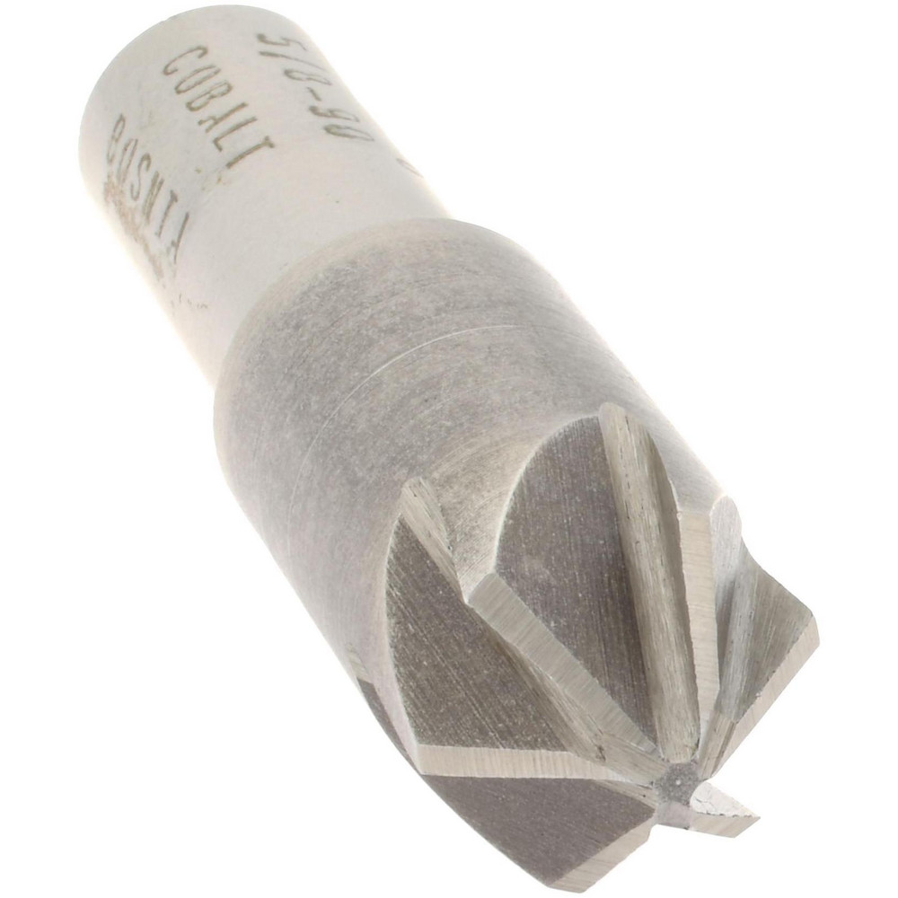 Value Collection Countersink: 5/8" Head Dia, 90.00 deg Included Angle, 6 Flute, Cobalt Steel, Right Hand Cut - SC2190040