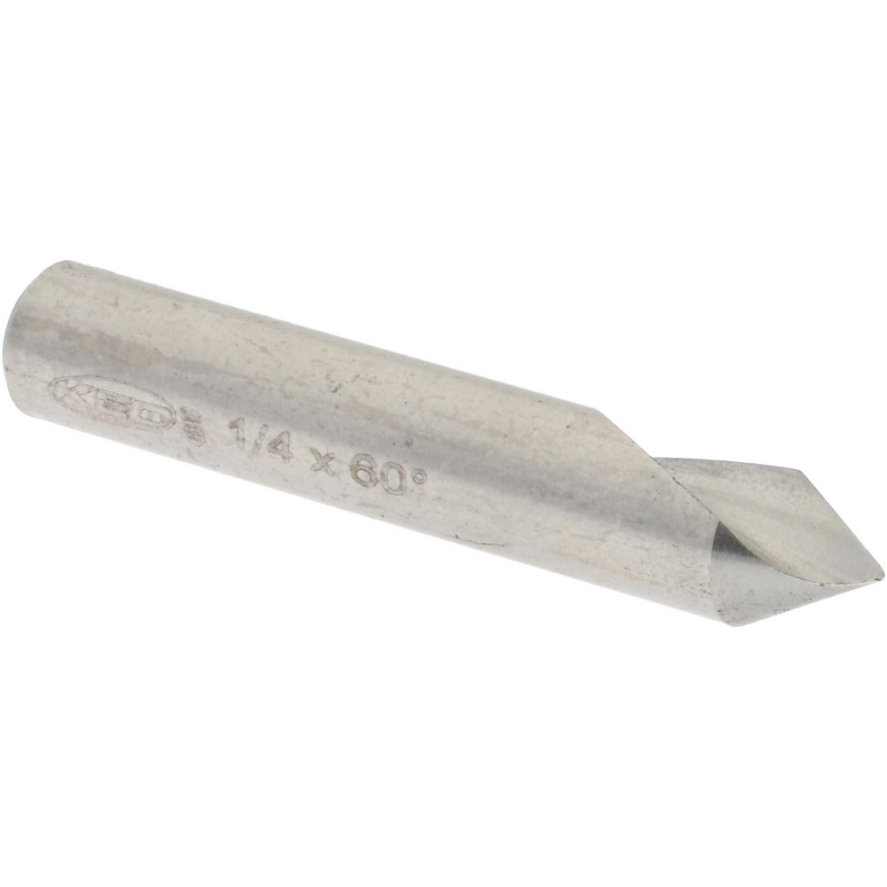 Keo Countersink: 3/16" Head Dia, 90.00 deg Included Angle, 1 Flute, High-Speed Steel, Right Hand Cut - 919-000-099