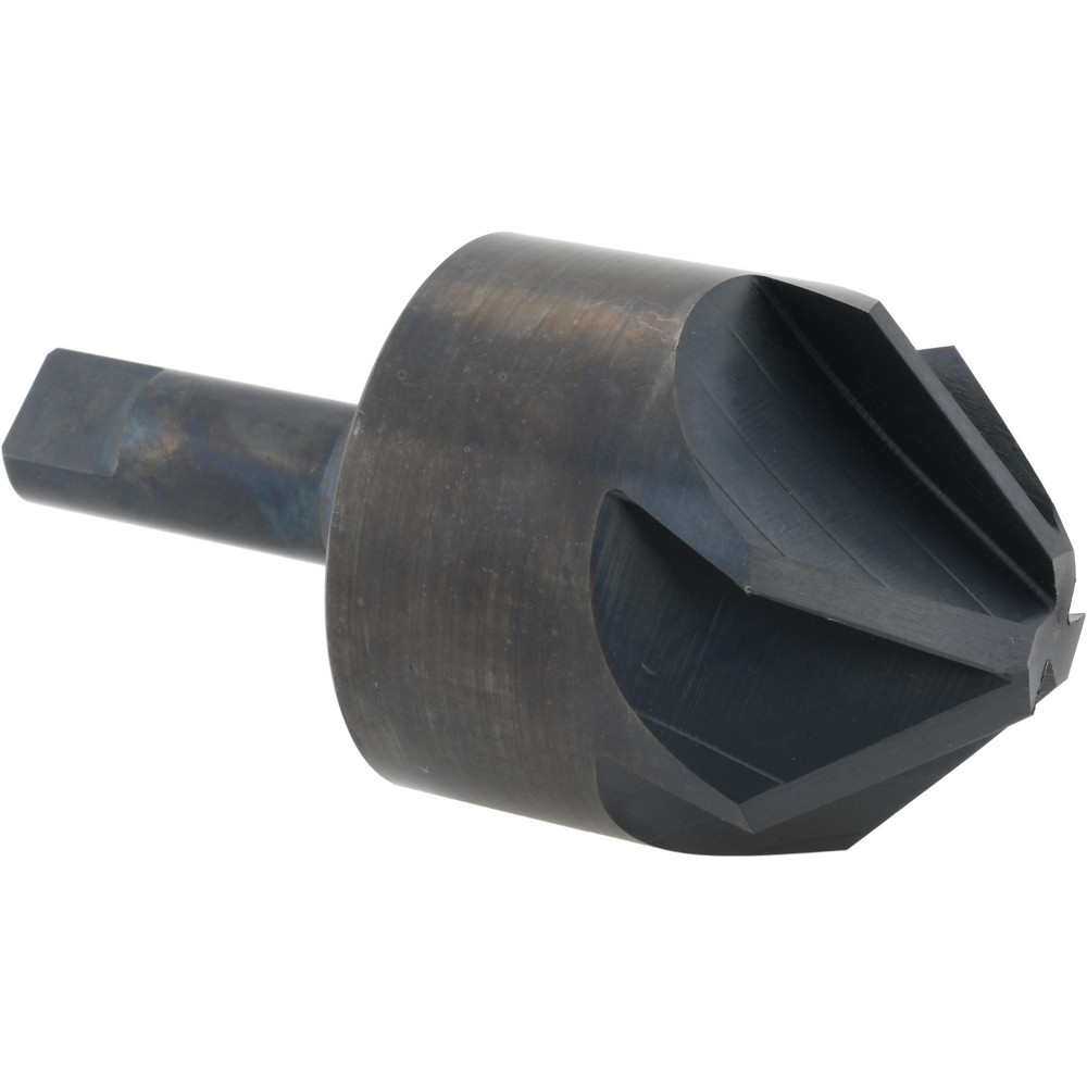 M.A. Ford® Countersink: 2-1/2" Head Dia, 90.00 deg Included Angle, 6 Flute, High-Speed Steel, Right Hand Cut - 79250003