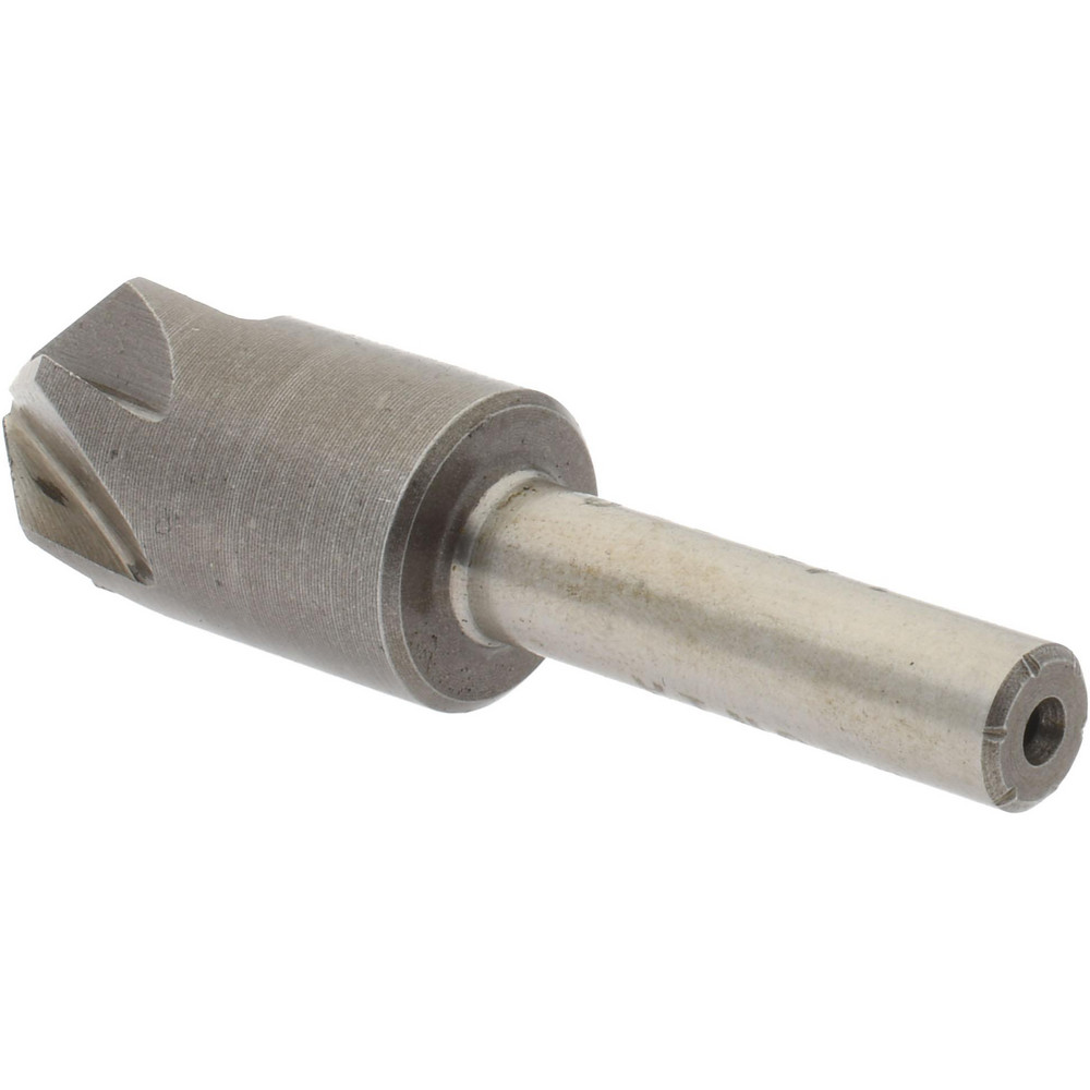 Value Collection Countersink: 1/2" Head Dia, 82.00 deg Included Angle, 6 Flute, High-Speed Steel, Right Hand Cut - SC2082032