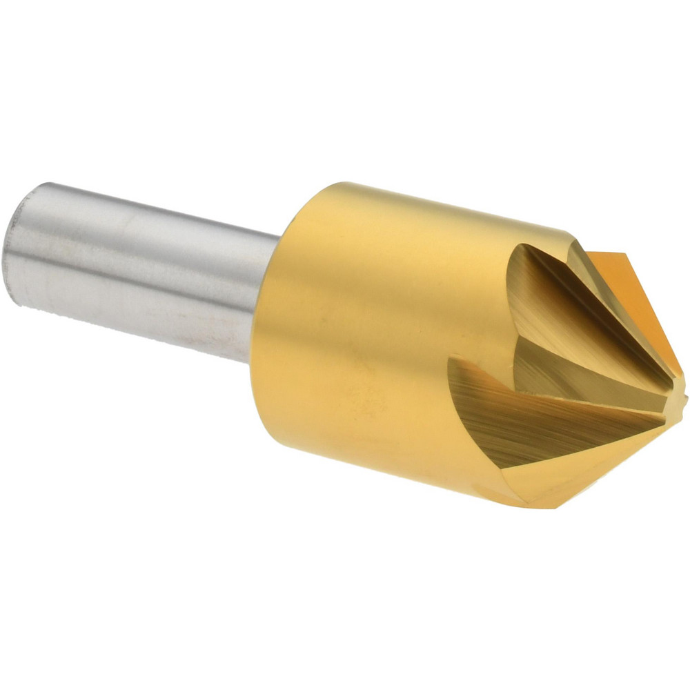 Magafor Countersink: 4.0000 mm Head Dia, 90.00 deg Included Angle, 3 Flute, Cobalt Steel, Right Hand Cut - 84483104000