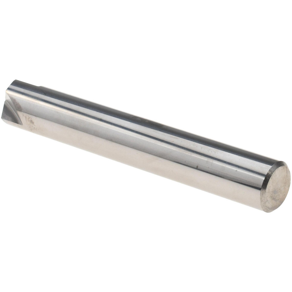 Harvey Tool Chamfer Mill: 3/8" Dia, 3/8" Shank Dia, 120 deg, 3 Flute, Solid Carbide, Single End - 18460