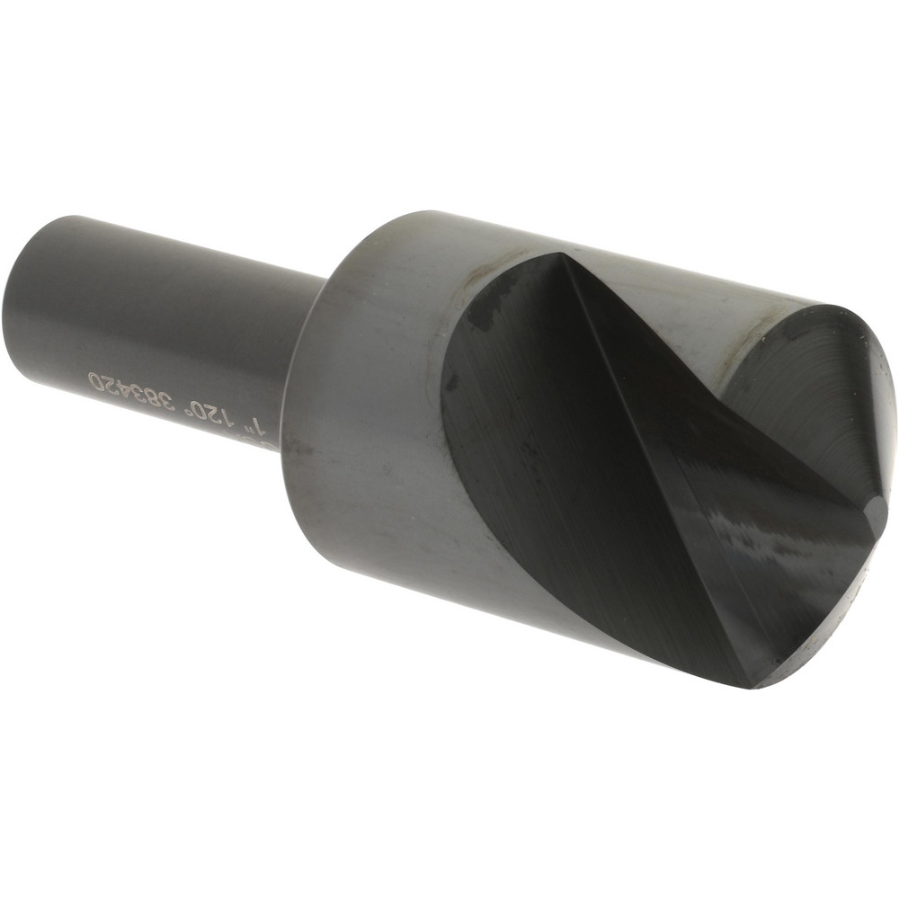 Hertel Countersink: 1" Head Dia, 120.00 deg Included Angle, 1 Flute, High-Speed Steel, Right Hand Cut - GX89339840