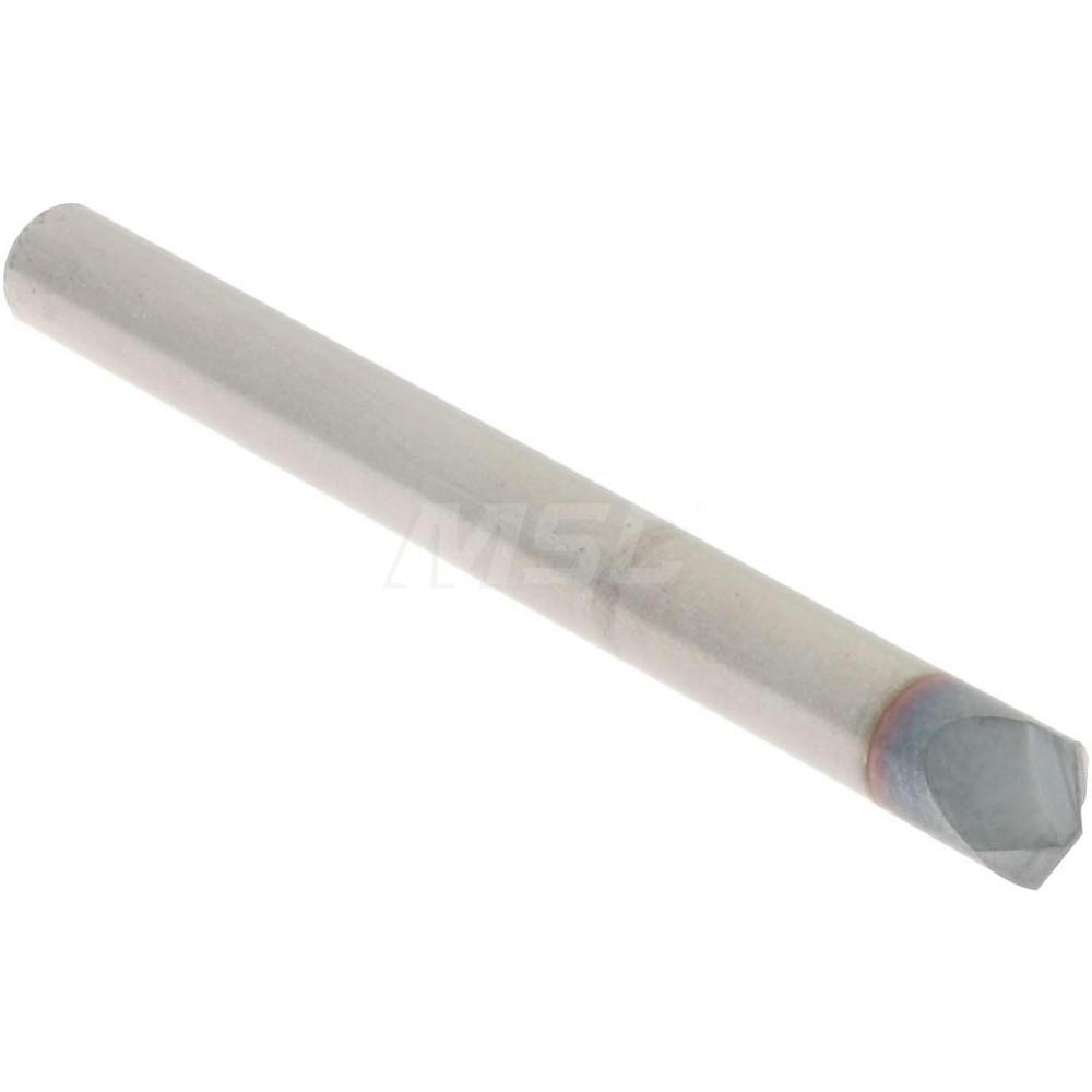 Accupro Chamfer Mill: 1/8" Dia, 1/8" Shank Dia, 120 deg, 2 Flute, Solid Carbide, Single End - 2500164