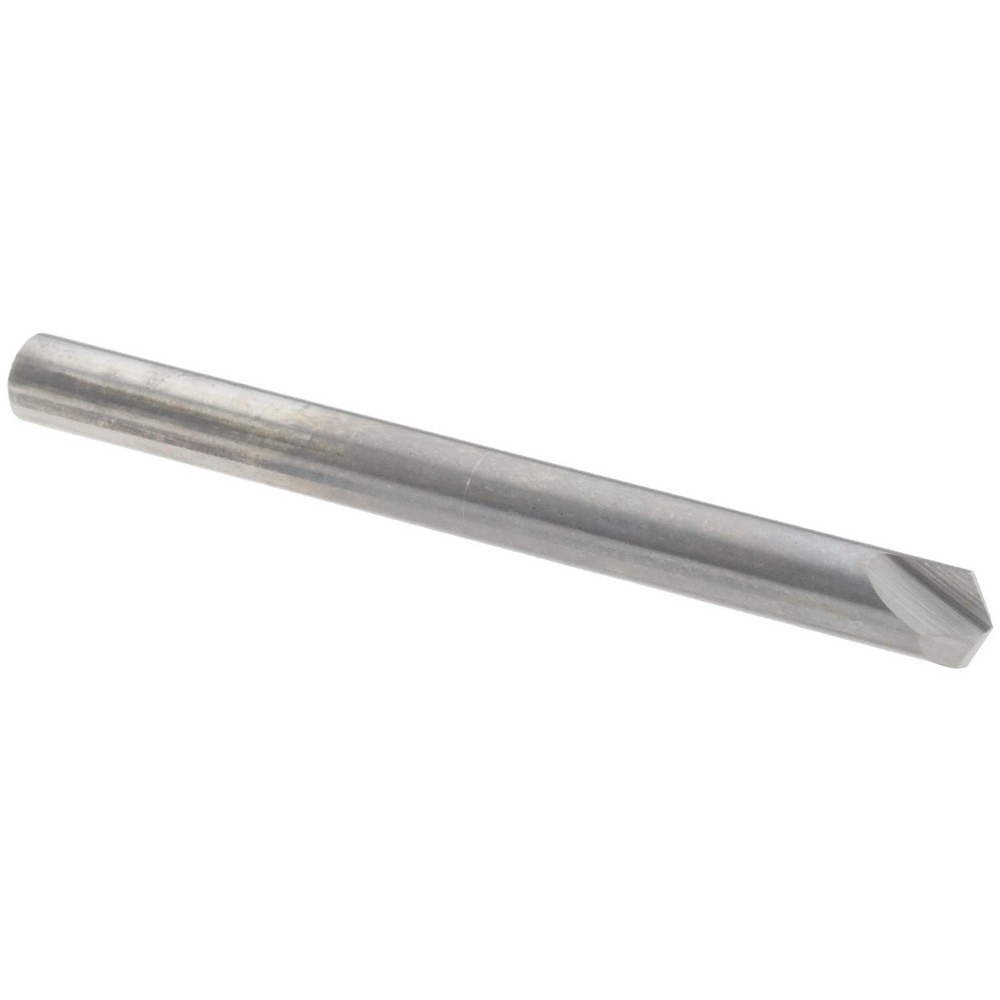 Accupro Chamfer Mill: 1/8" Dia, 1/8" Shank Dia, 120 deg, 2 Flute, Solid Carbide, Single End - 2500164