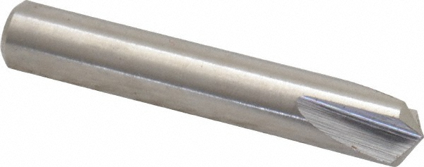 Hertel Countersink: 1/2" Head Dia, 60.00 deg Included Angle, 1 Flute, High-Speed Steel, Right Hand Cut - GX89340475