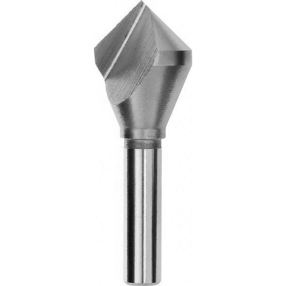 Magafor Countersink: 1" Head Dia, 82.00 deg Included Angle, 1 Flute, Cobalt Steel, Right Hand Cut - 84424250000