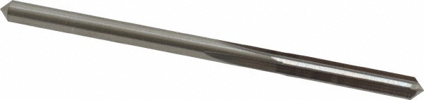 Harvey Tool Chamfer Mill: 1/4" Dia, 1/4" Shank Dia, 120 deg, 3 Flute, Solid Carbide, Single End - 18560-C3