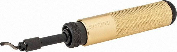 Harvey Tool Chamfer Mill: 1/4" Dia, 1/4" Shank Dia, 120 deg, 3 Flute, Solid Carbide, Single End - 18560-C3