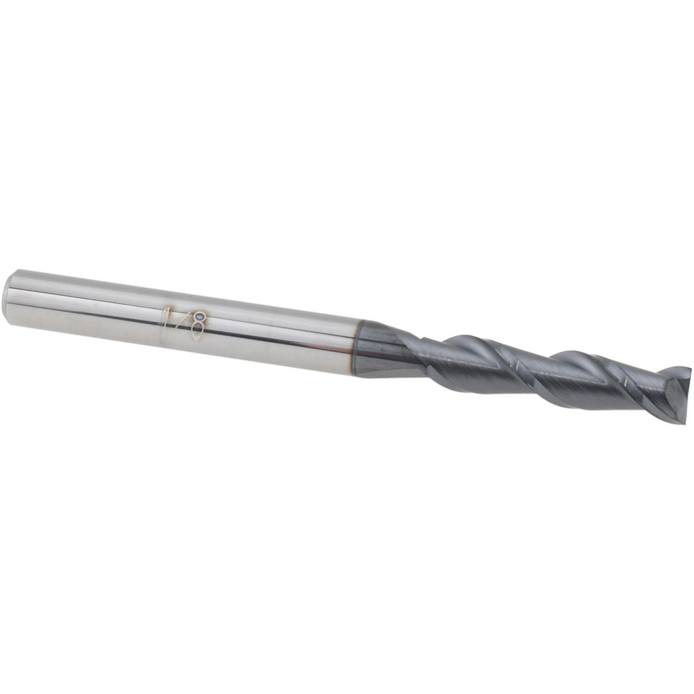 Accupro Chamfer Mill: 1/2" Dia, 1/2" Shank Dia, 90 deg, 4 Flute, Solid Carbide, Single End - 2500028