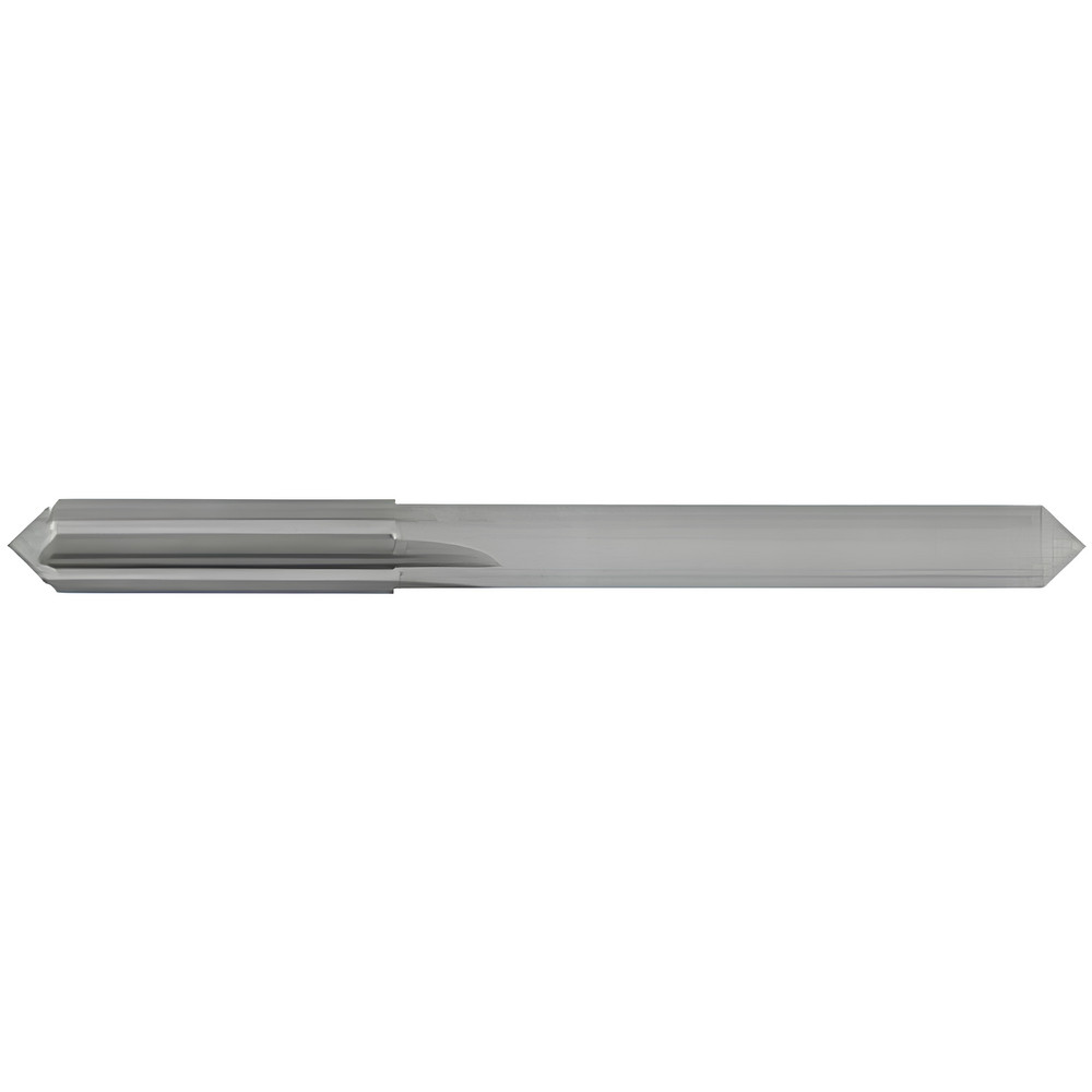 Harvey Tool Chamfer Mill: 3/8" Dia, 3" Shank Dia, 120 deg, 4 Flute, Solid Carbide, Single End - 827860-C3