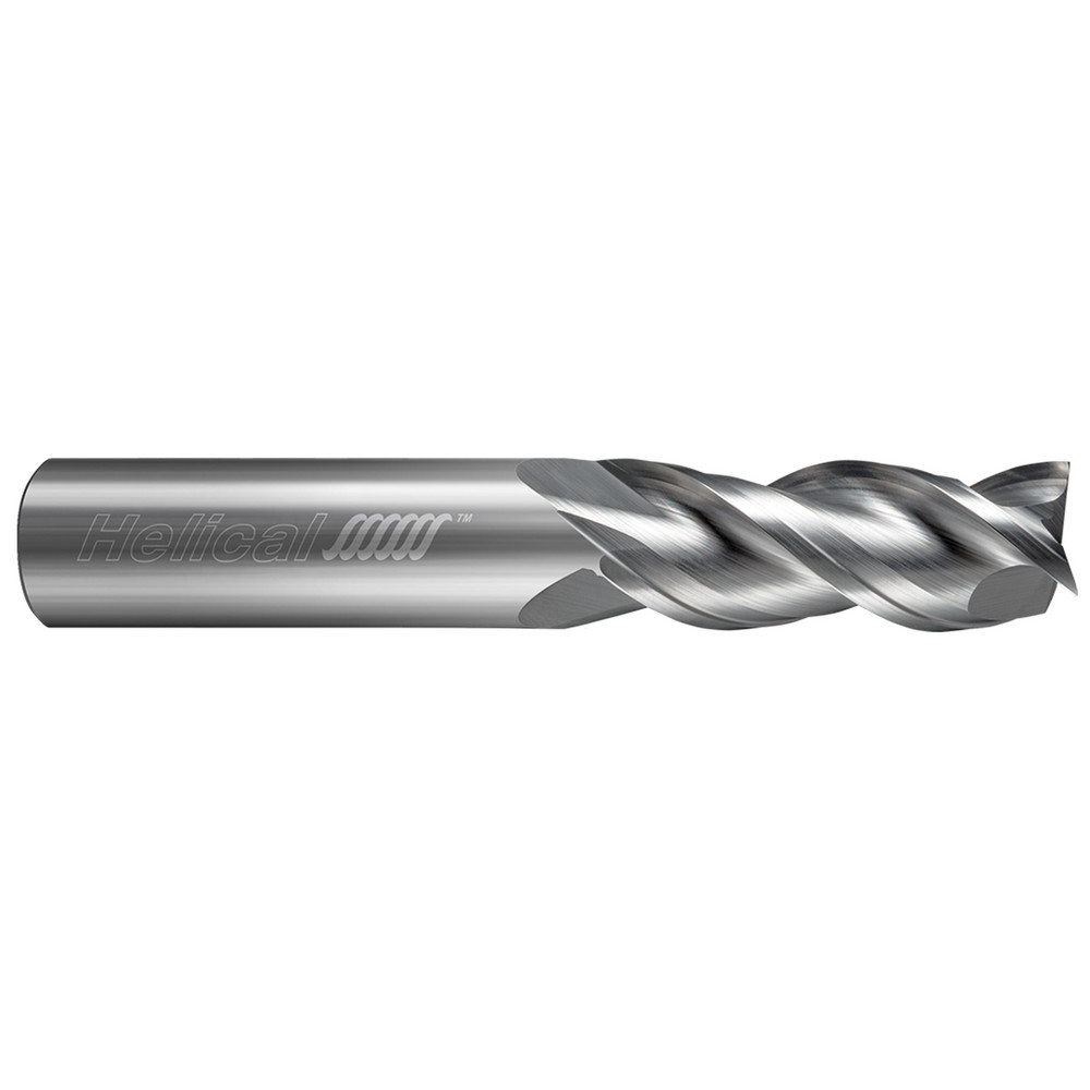 Harvey Tool Chamfer Mill: 3/8" Dia, 3" Shank Dia, 120 deg, 4 Flute, Solid Carbide, Single End - 827860-C3